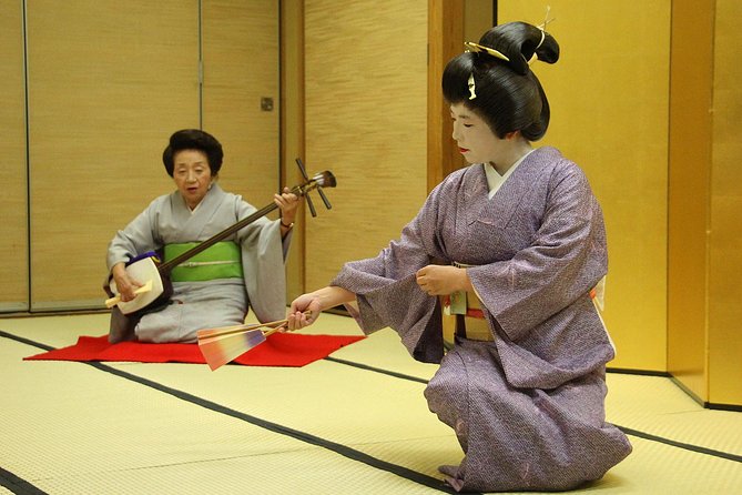 Authentic Geisha Performance and Entertainment including a Kaiseki Course Dinner