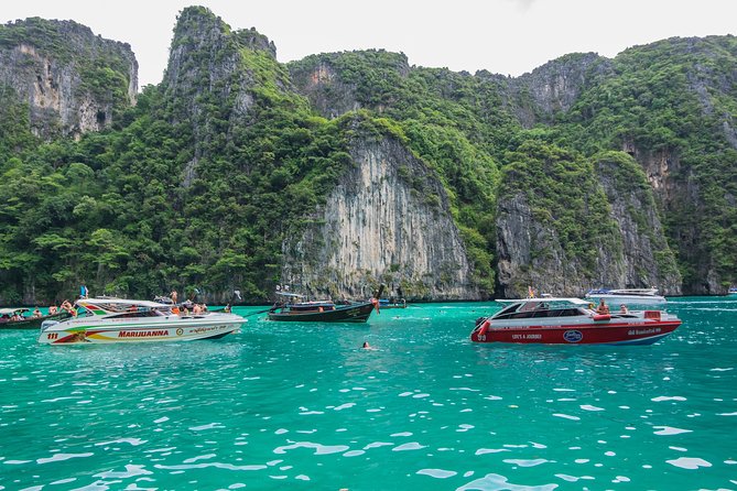 Phi Phi Islands Adventure Day Trip with Seaview Lunch by V. Marine Tour