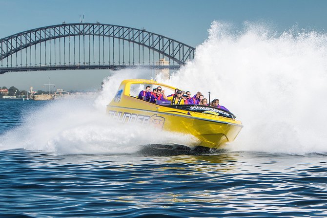 Sydney jet boat ride