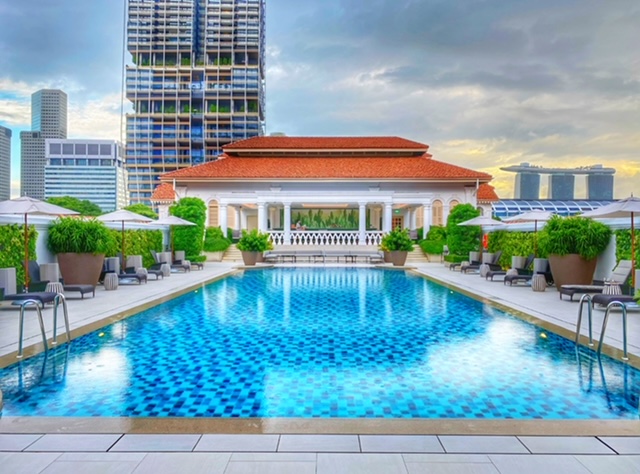 Raffles Hotel Singapore Swimming Pool